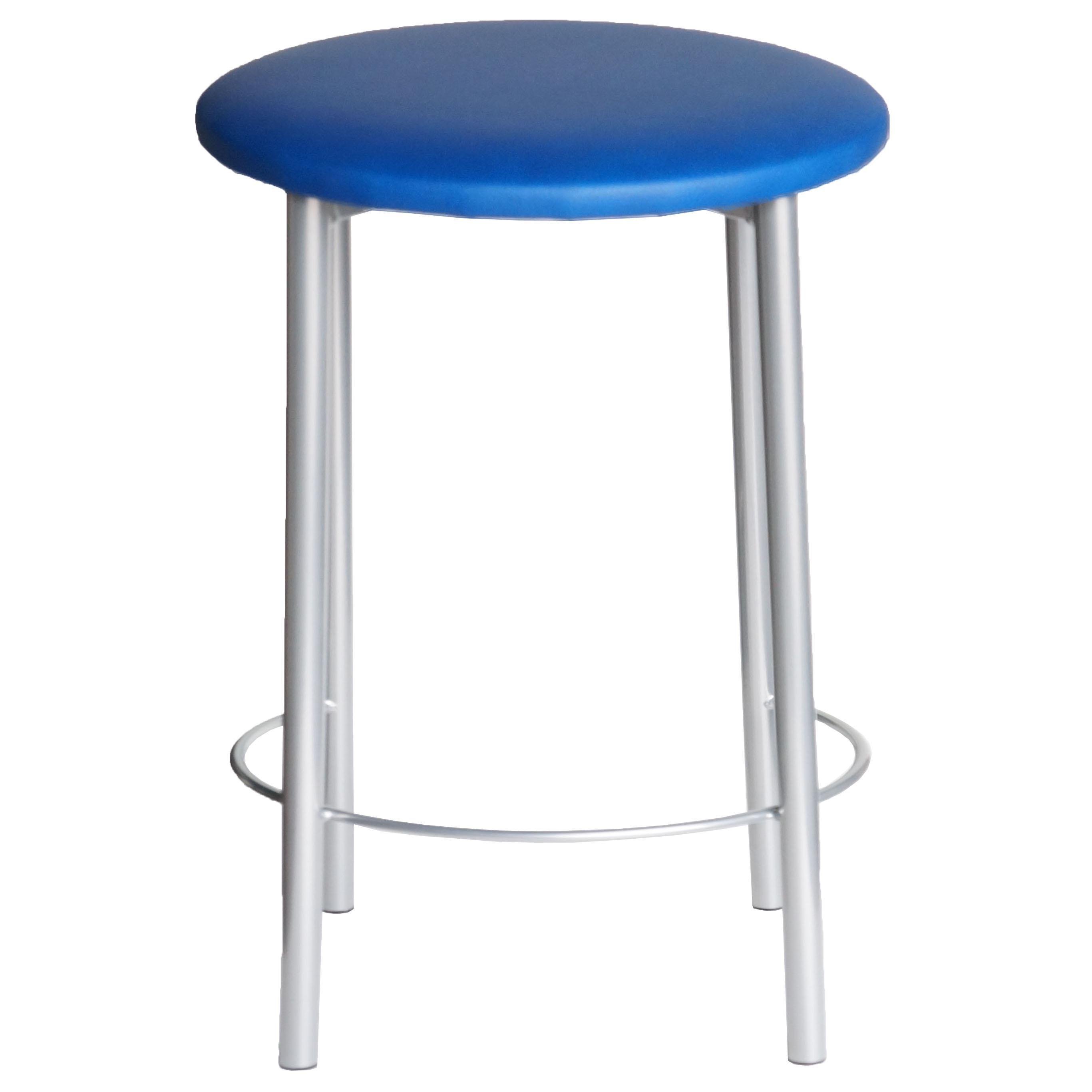 Полубарный табурет Марко кожзаменитель Синий (U25941-11)