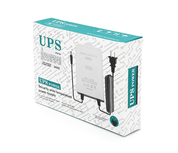 Источник бесперебойного питания VOLTRONIC Mini Outer UPS1202 12V 2A АКБ 0,6 Ah White (UPS1202) - фото 4