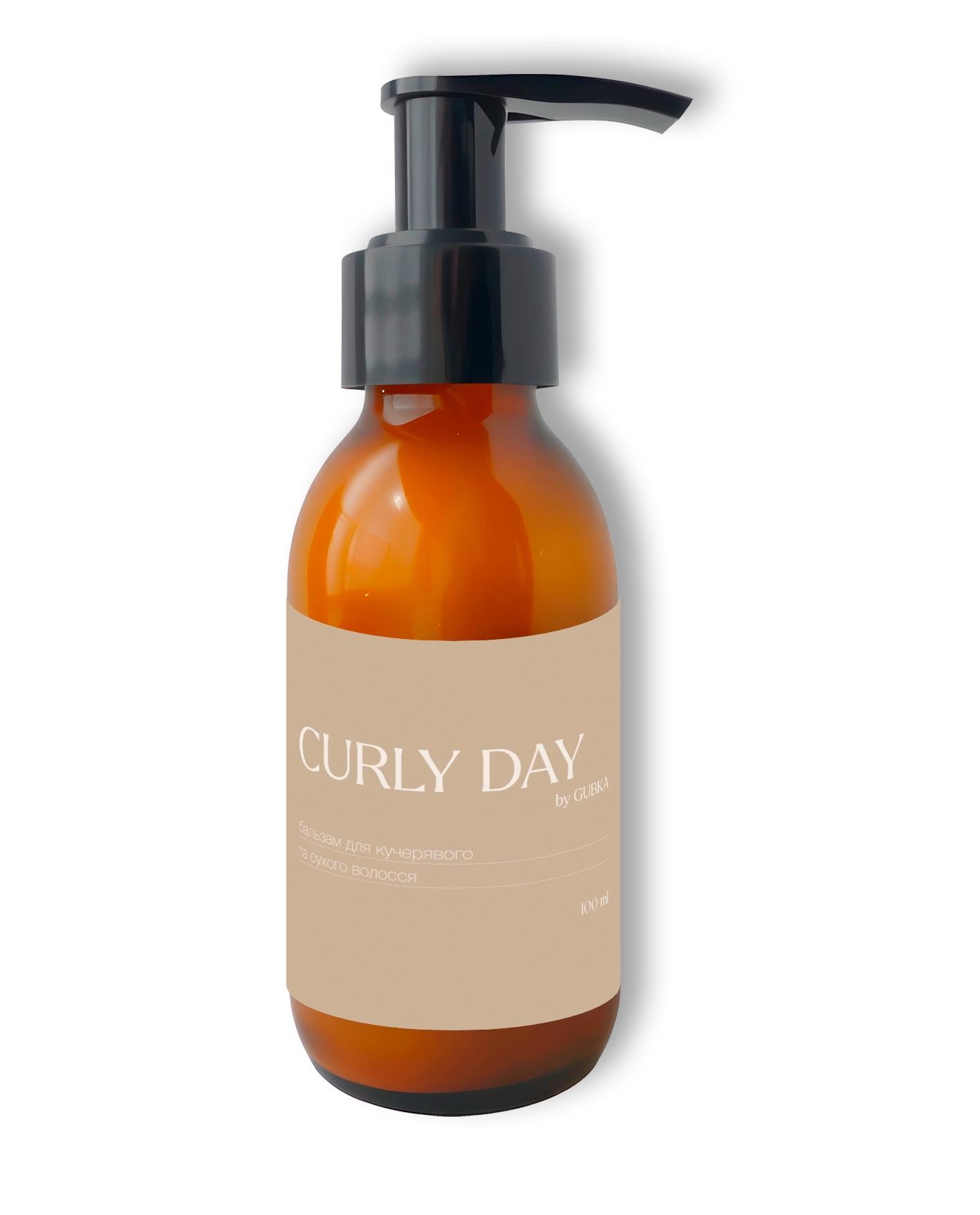 Бальзам для для кудрявых и сухих волос GUBKA Curly day 100 мл (000018)