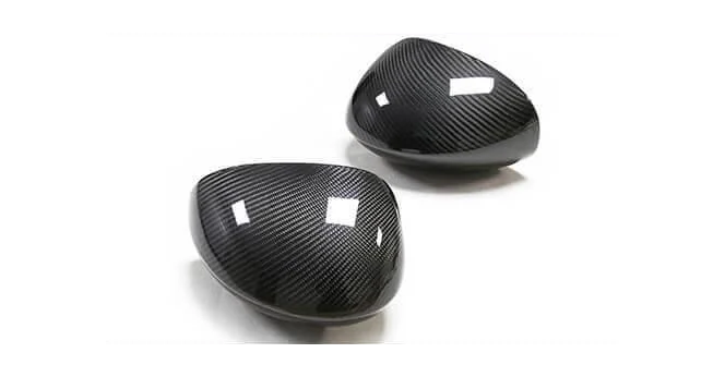Накладки на зеркала DDCarbon для Dodge Challenger 2008–2023 гг. карбон (153504)