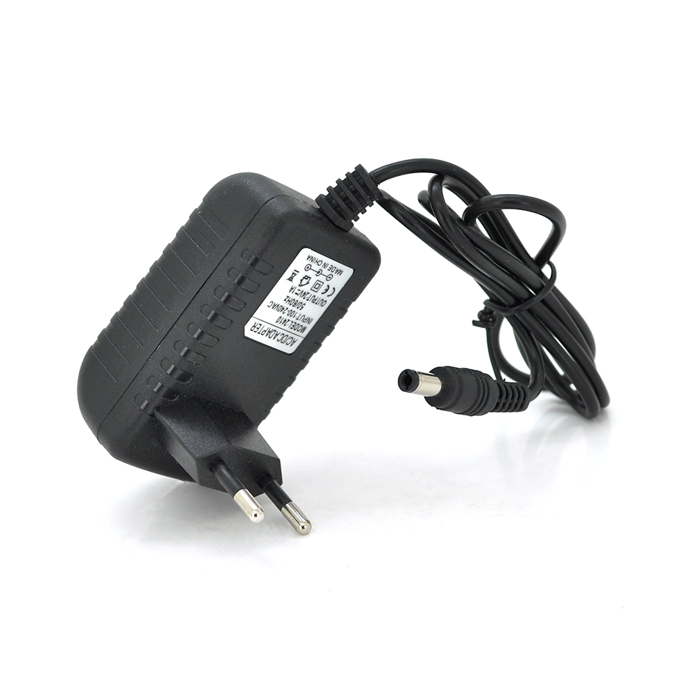 Адаптер питания импульсный Yoso штекер 5,5/2,5 для светодиодных лент и видеонаблюдения 24 В 1 А 24 Вт (4772)