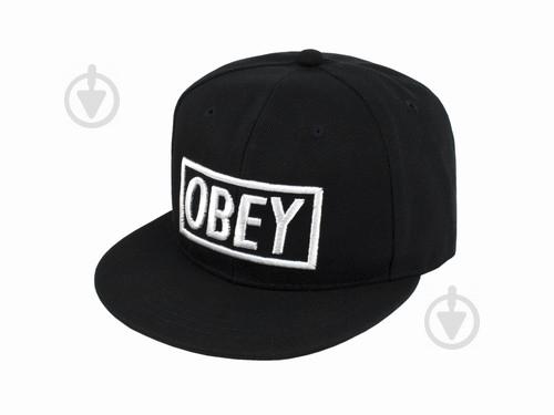 Бейсболка peaked cap OBEY Beani'qe One sizе Черный (23260)
