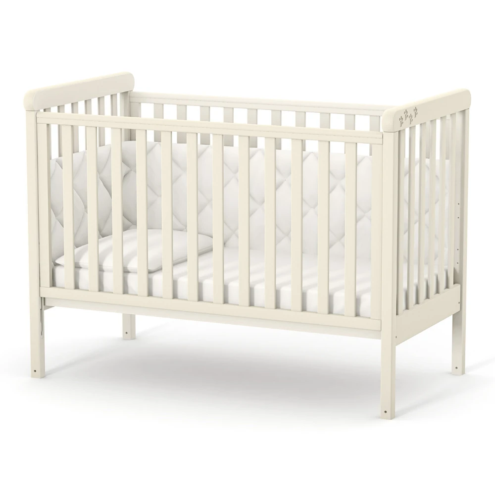 Детская кроватка Veres ЛД 12 120x60 см Слоновая кость
