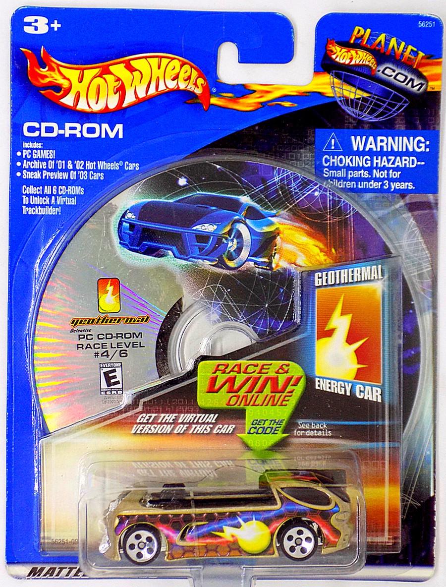 Игрушечная машинка Hot Wheels Deora II 2002 Planet Energy Series CD- ROM 4/6 (56251)