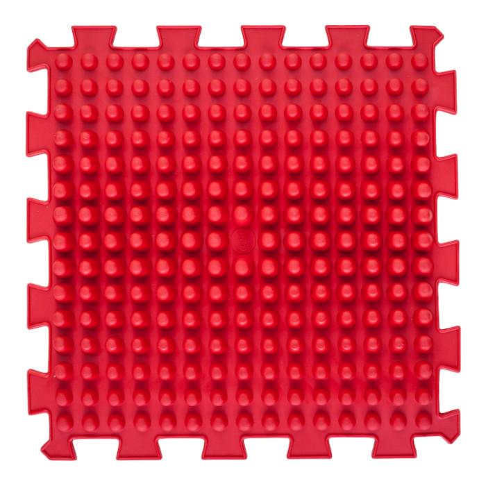 Коврик массажный пазл башни Красный