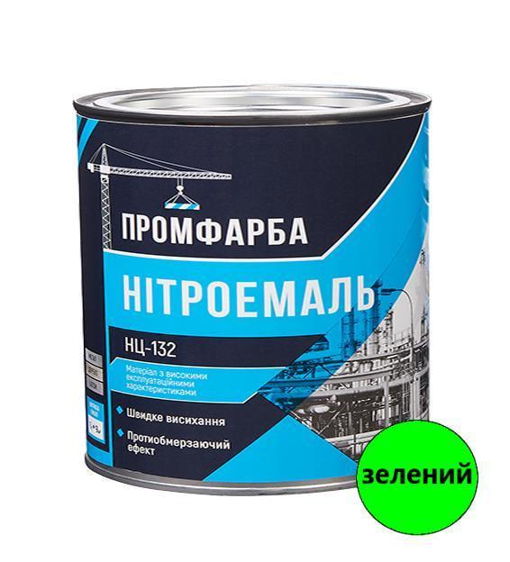 Нитроэмаль НЦ-132 ПРОМФАРБА 2,0 кг 2,1 л Зеленый