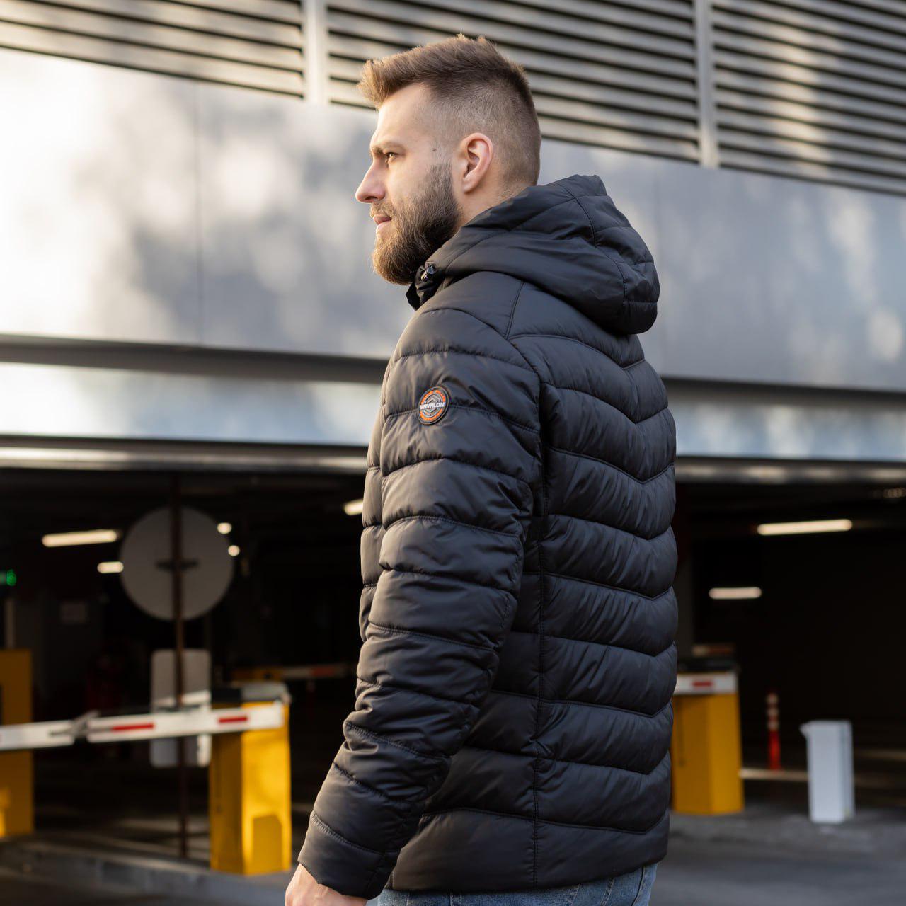 Куртка мужская зимняя Vavalon 932-V р. 56 Черный (29126176) - фото 3