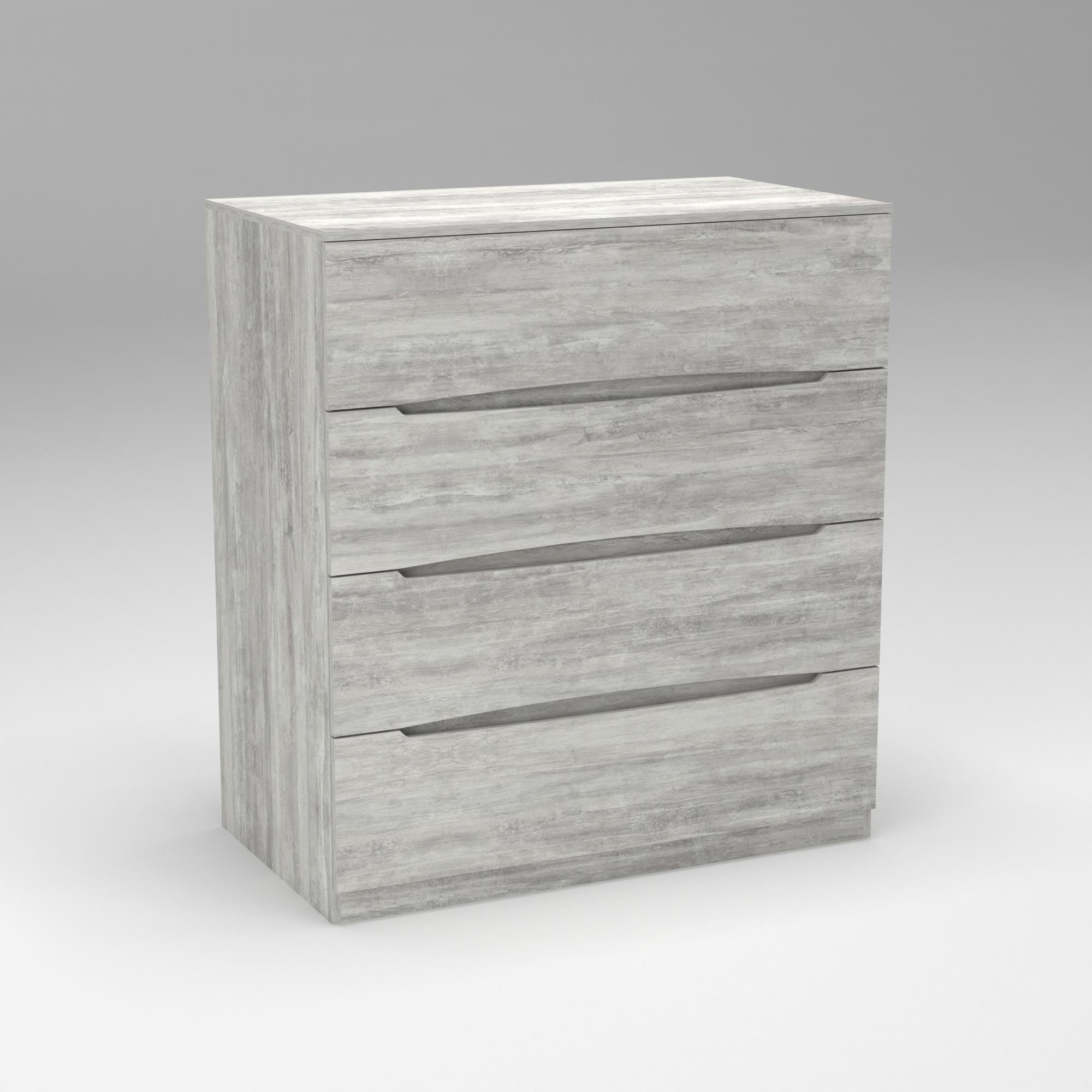 Комод Континент Дельта №1 1090х610х1200 мм Урбан Лайт (23234)