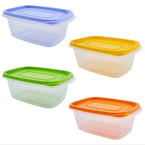 Набор контейнеров для продуктов Stenson Омега прямоугольный 1,8 л 4 шт. (167027)