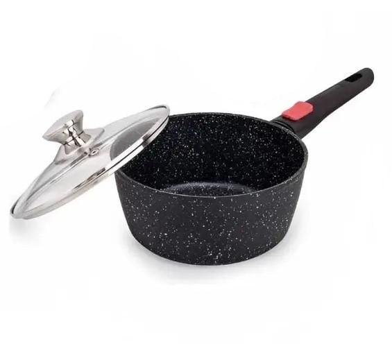 Ковш-сотейник со съемной ручкой Edenberg EB-17000 кованный алюминий с мраморным покрытием 2,5 л 20 см Ковш-сотейник со съемной ручкой Edenberg EB-17000 кованный алюминий с мраморным покрытием 2,5 л 20 см