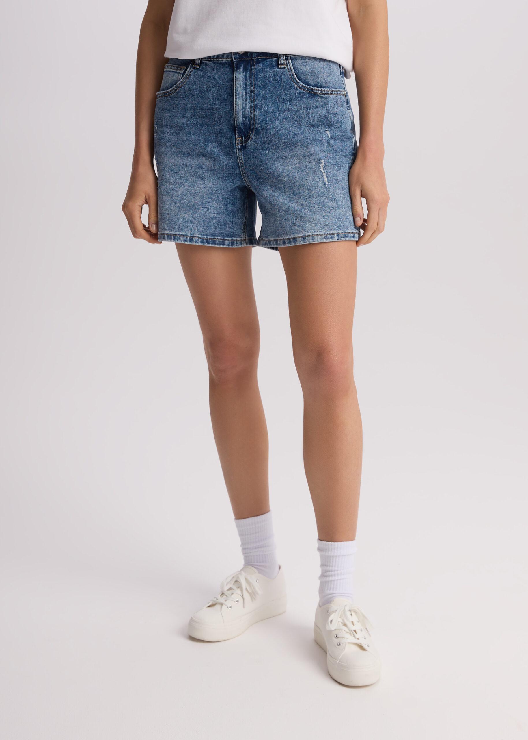 Шорти жіночі Diverse JANANO джинсові M Темно-блакитний (5905384135278) - фото 2