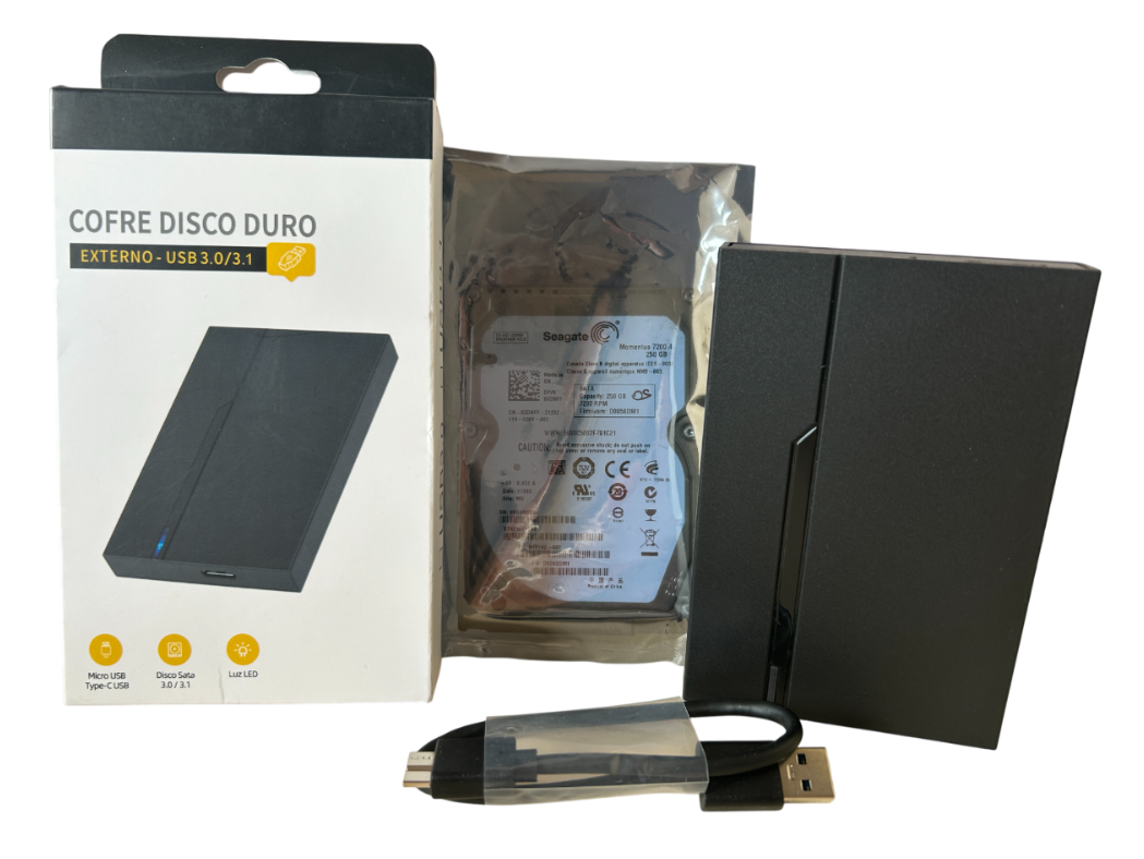 Наружный жесткий диск Seagate 250GB 7200RPM USB 3.0