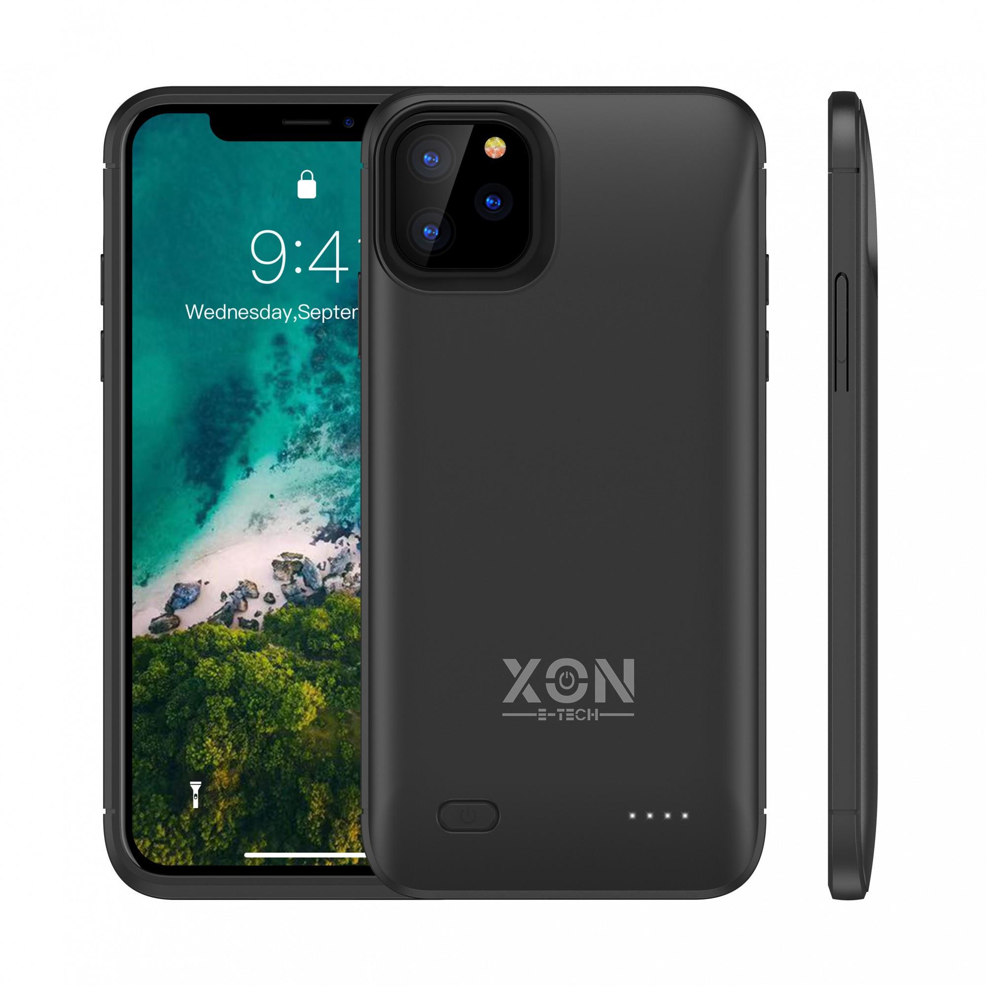 Чехол-аккумулятор XON PowerCase для iPhone 11 6200 mAh Black - фото 1