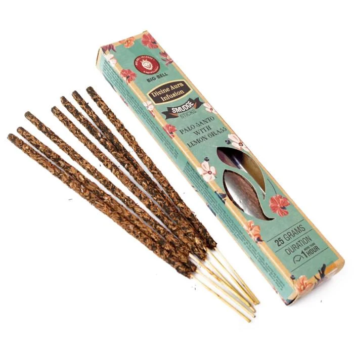 Аромапалички Big Bell Smudge Palo Santo Lemon Grass 25 г (9131040)