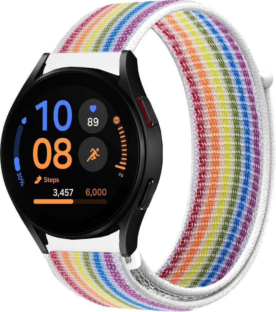 Ремешок нейлоновый Sport Loop для Galaxy Galaxy Watch FE 40 мм Multicolor (39327-64) Ремешок нейлоновый Sport Loop для Galaxy Galaxy Watch FE 40 мм Multicolor (39327-64)