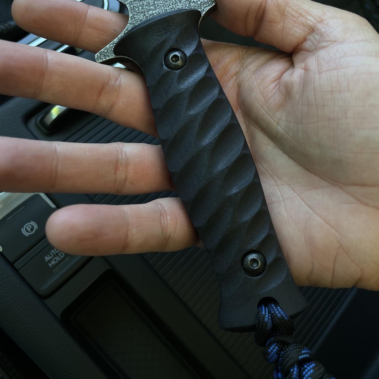 Нож туристический Gorillas BBQ KN63 сталь х12мф - фото 4