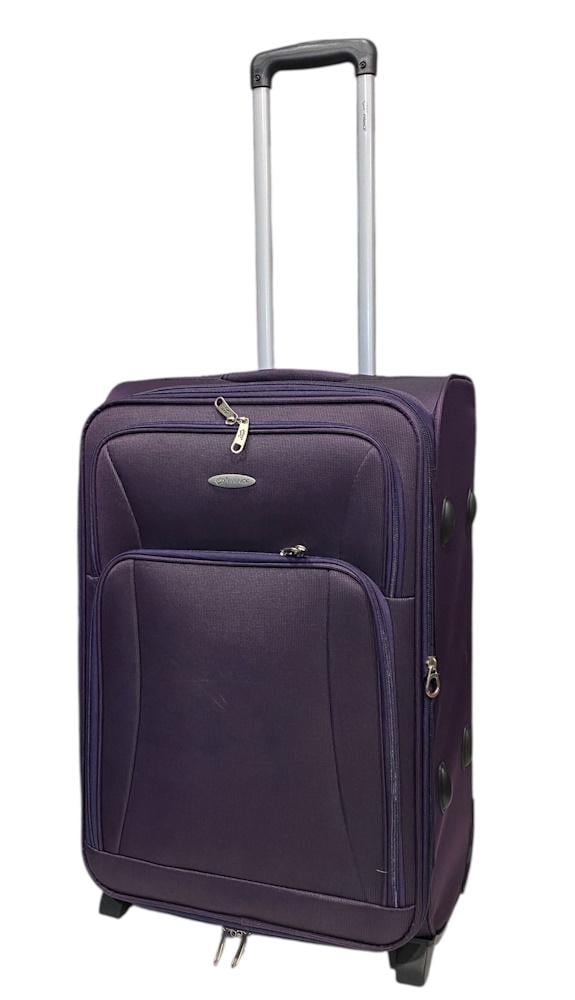 Чемодан Prince 6745 62 л с расширением на колесах 62х42х28 см Фиолетовый