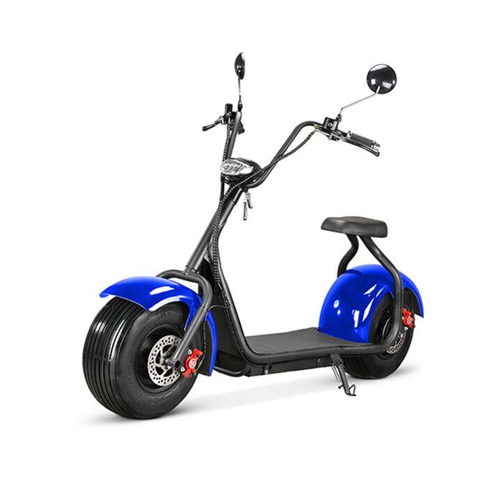 Електроскутер Citycoco 1500W 60V12Ah Blue