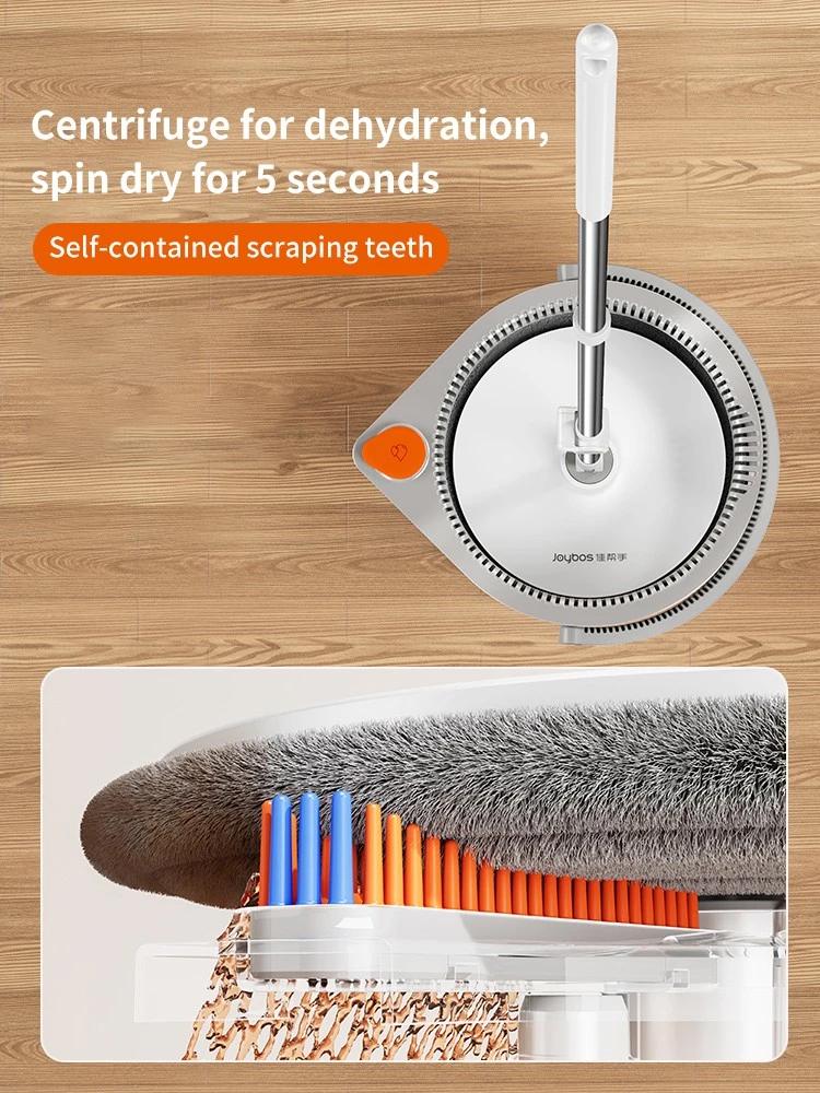 Набор швабра и ведро с отжимом Joybos Spin Mop S01 (JBS-XZTB-S1F1-JWT2P) - фото 10