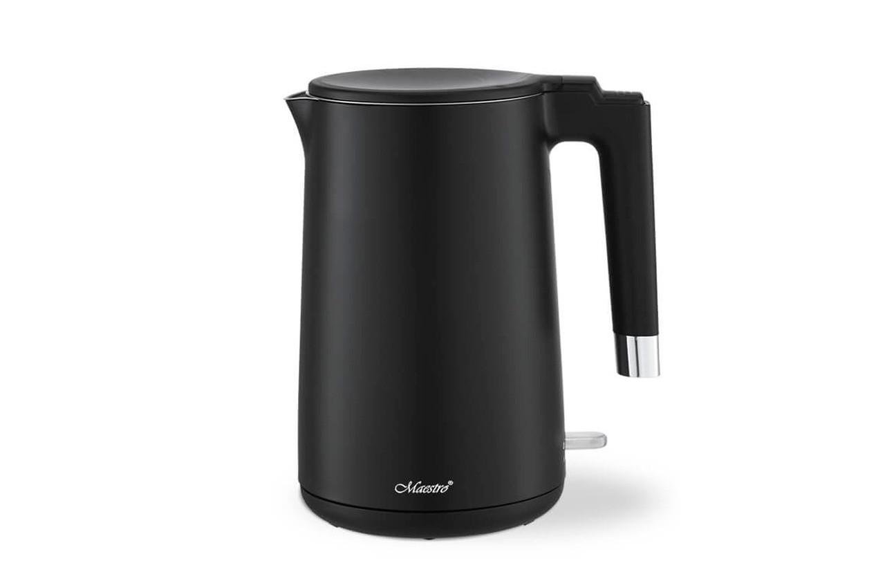Электрочайник нержавеющий Maestro 1,7 л Черный (MR-026-BLACK)