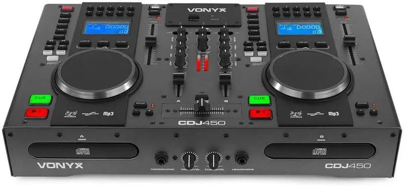 Пульт настільний мікшерний Vonyx Dual Twin 172805 - фото 2
