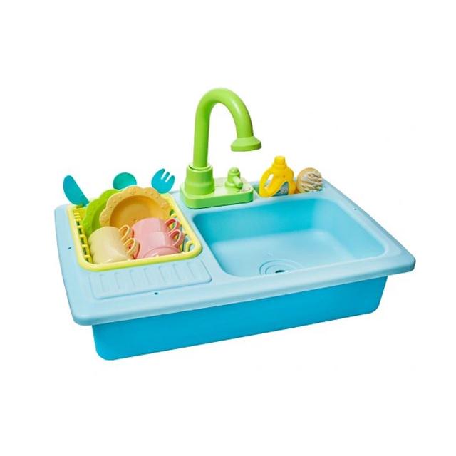 Игровая мойка посуды автоматическая подача воды/сушка Blue (163887)