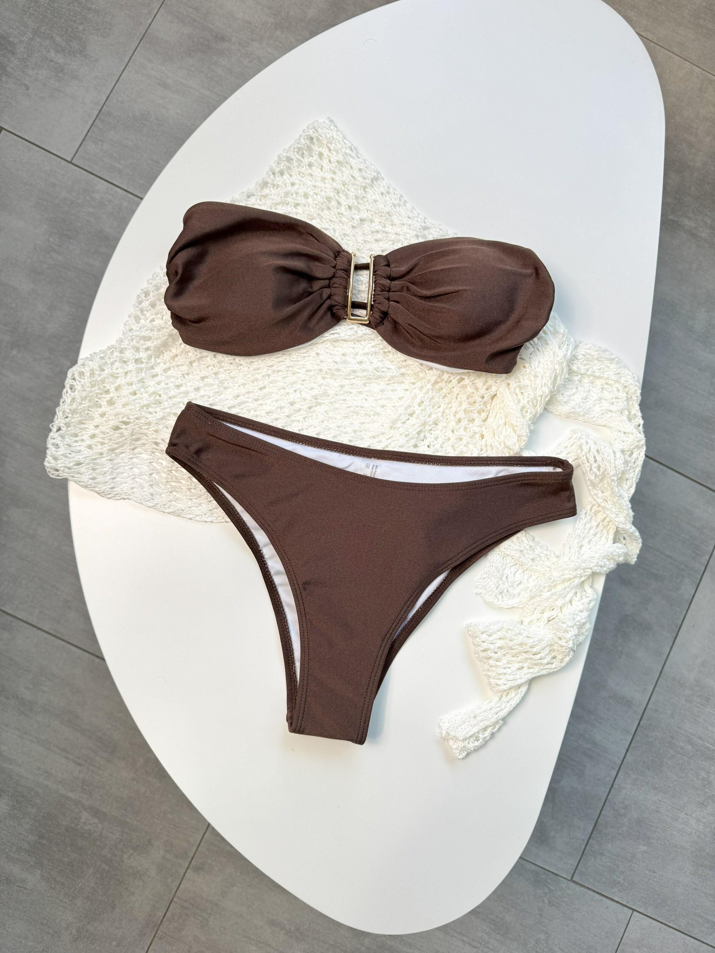 Купальник женский Nova Vega раздельный S Шоколадный (105-L034) - фото 5 Купальник женский Nova Vega раздельный S Шоколадный (105-L034) - фото 5