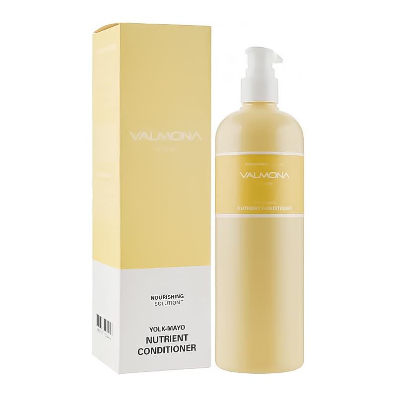 Живильний кондиціонер для волосся з яєчним жовтком Nourishing Solution Yolk-Mayo Nutrient Conditioner Valmona 480 мл (8802929004464)