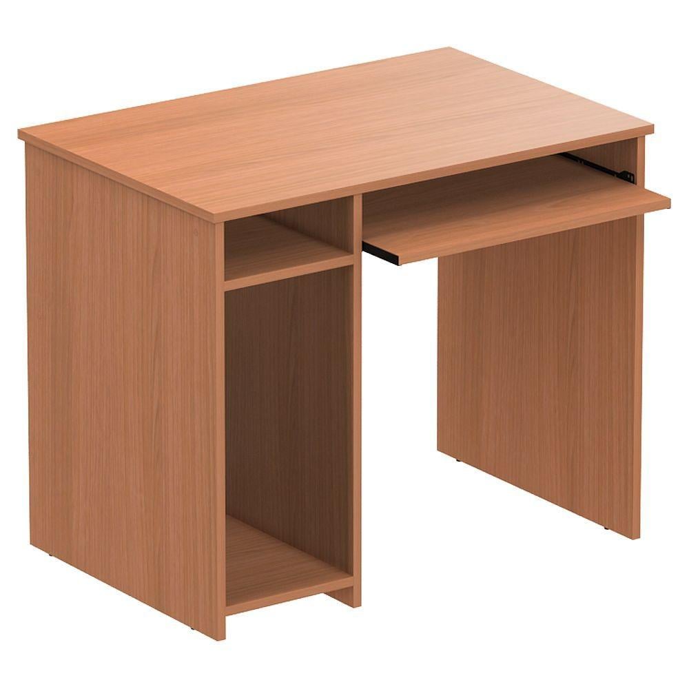 Компьютерный стол письменный ТМ AMF Холдінг Омега ОМ-110 из ЛДСП Бук (140234)