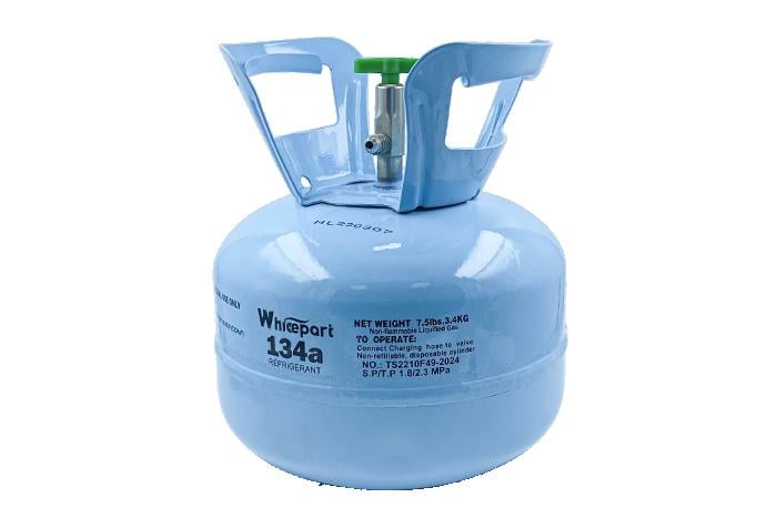 Фреон R-134a с краном для авто и климатического оборудования Whicepart 3,4 кг Фреон R-134a с краном для авто и климатического оборудования Whicepart 3,4 кг