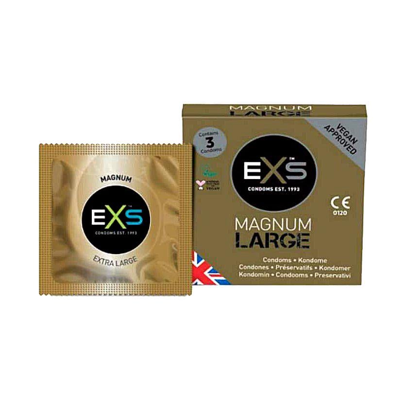 Презервативы большого размера EXS Magnum Large латексные 3 шт. (EXS07515)