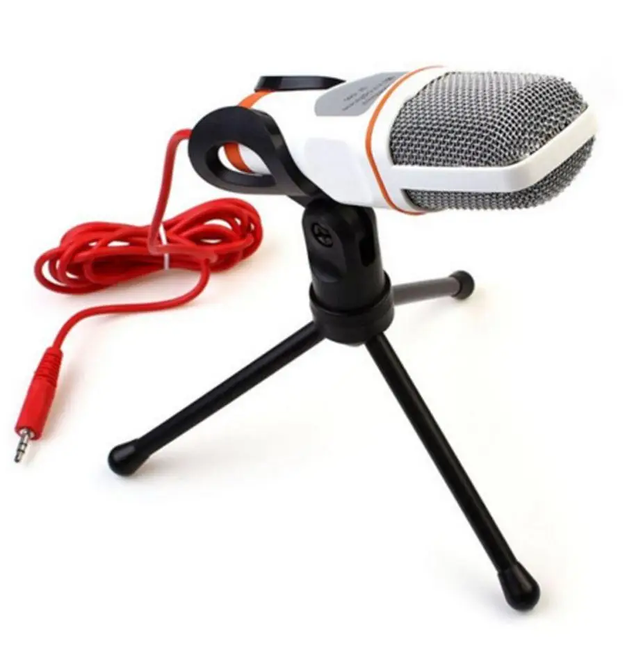 Конденсаторний мікрофон Electop SF 666 зі штативом Білий (1605224211) - фото 2