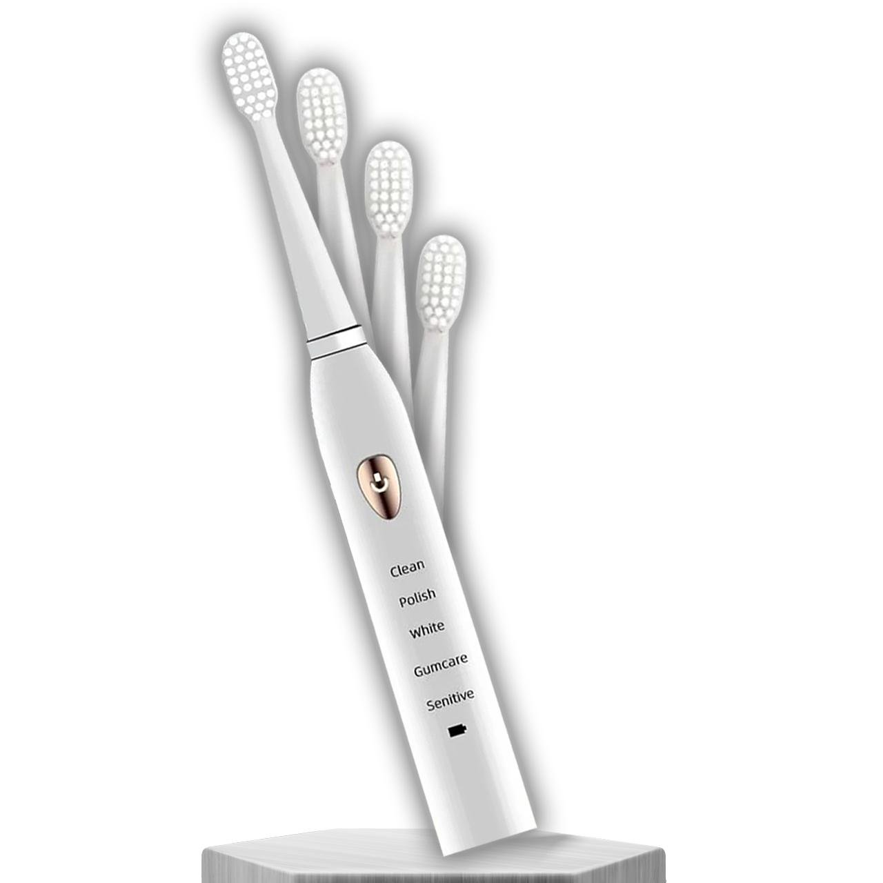 Электрическая зубная щетка Schwarz&Mayer 3 насадки USB IPX7 Белый (24514071) - фото 8 Электрическая зубная щетка Schwarz&Mayer 3 насадки USB IPX7 Белый (24514071) - фото 8