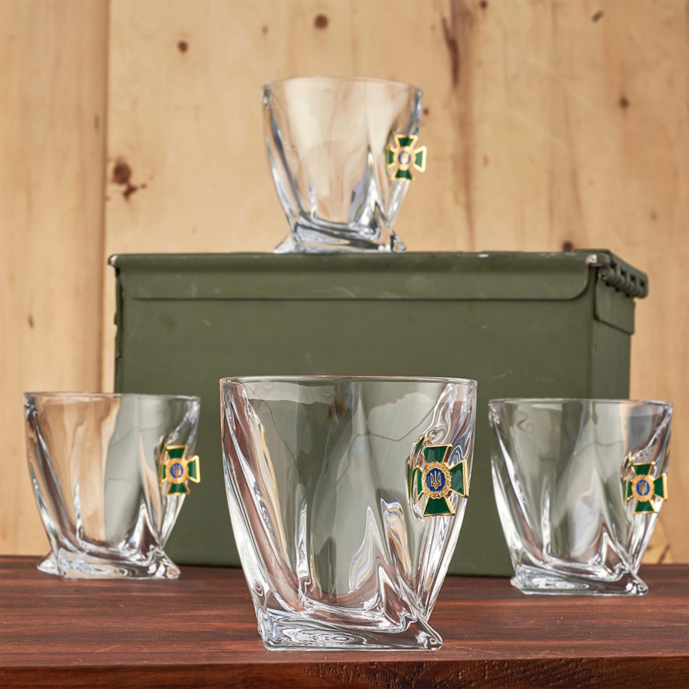 Набор VSKLO БК маленькие хрустальные стаканы ДПСУ (28919120) - фото 4 Набор VSKLO БК маленькие хрустальные стаканы ДПСУ (28919120) - фото 4