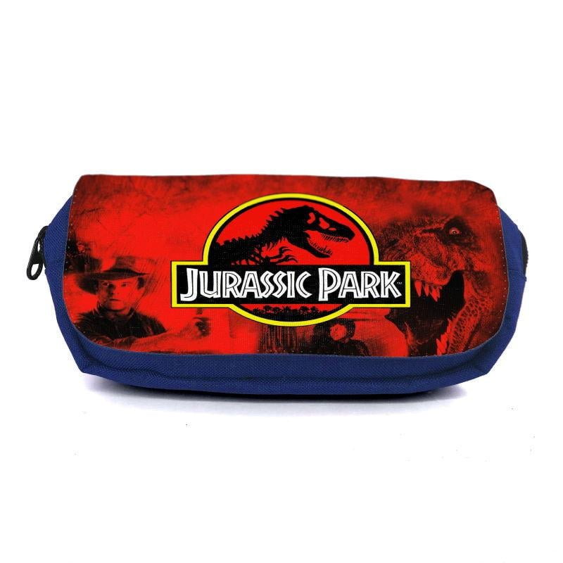 Пенал школьный Парк Юрского Периода 006 Jurasic Park JRP-006 Синий (1480995316)