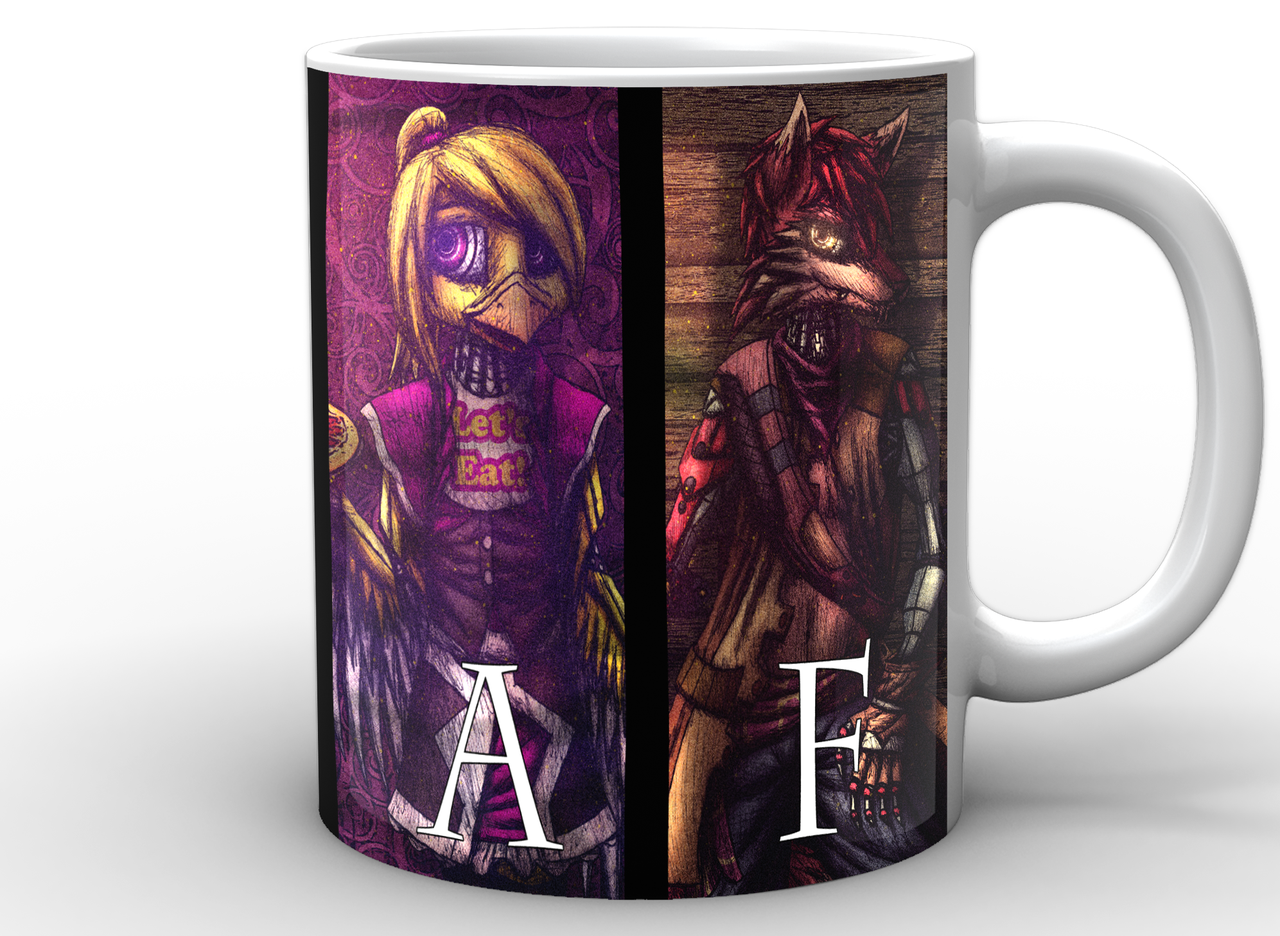 Чашка Five Nights At Freddys Пять ночей с Фредди Лого FN.02.055 Чашка Five Nights At Freddys Пять ночей с Фредди Лого FN.02.055