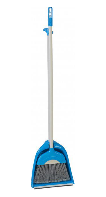Віник із совком Broom Синій (29-46-44007)