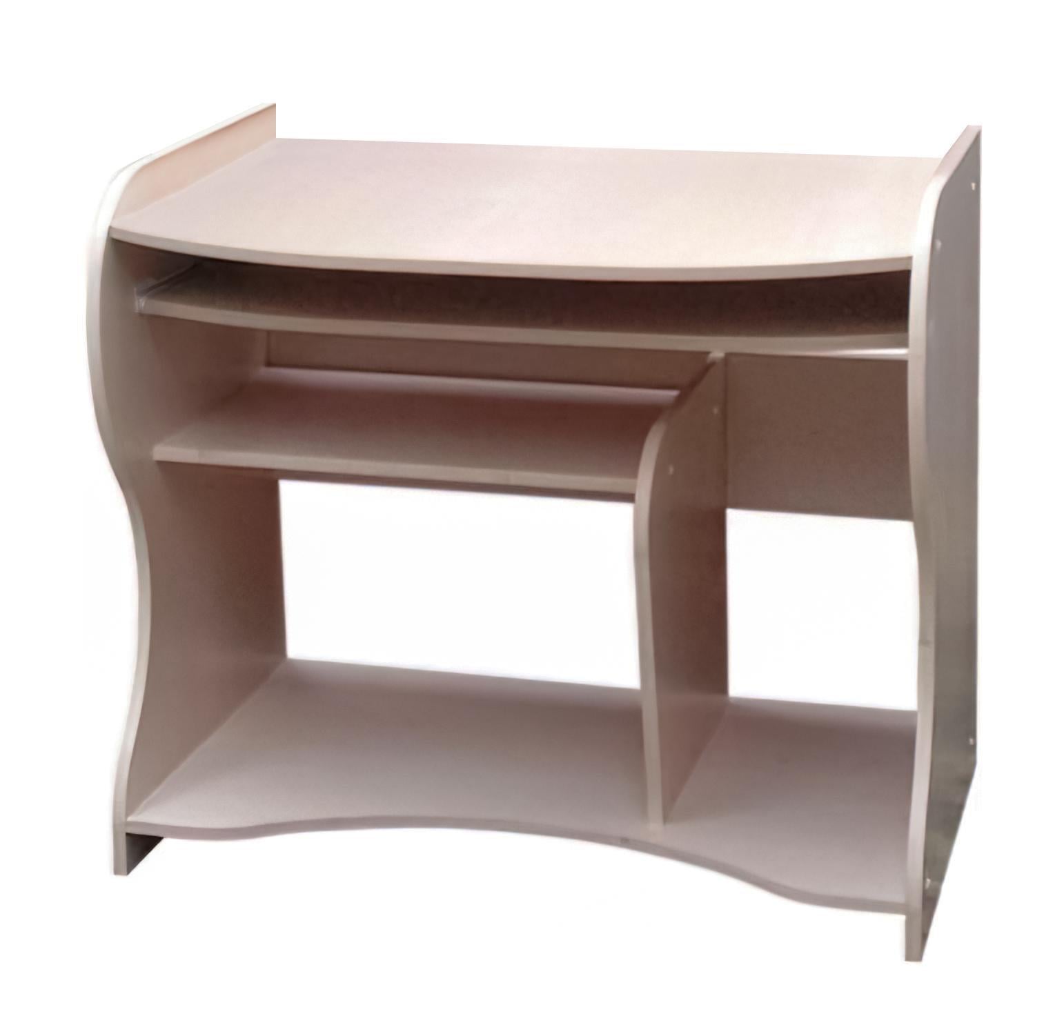 Стол компьютерный МАКСИ-МЕбель Люкс без надставки плюс Дуб молочный (11736) Стол компьютерный МАКСИ-МЕбель Люкс без надставки плюс Дуб молочный (11736)