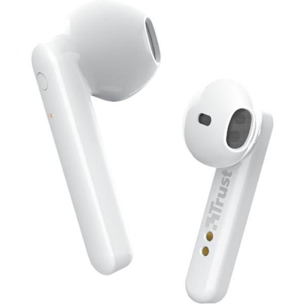 Наушники Trust Primo Touch True Wireless Mic White (23783) - фото 2