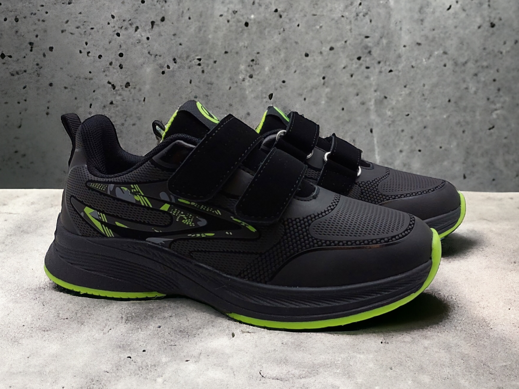 Кросівки Clibee р. 35 Black-Green (257BG)