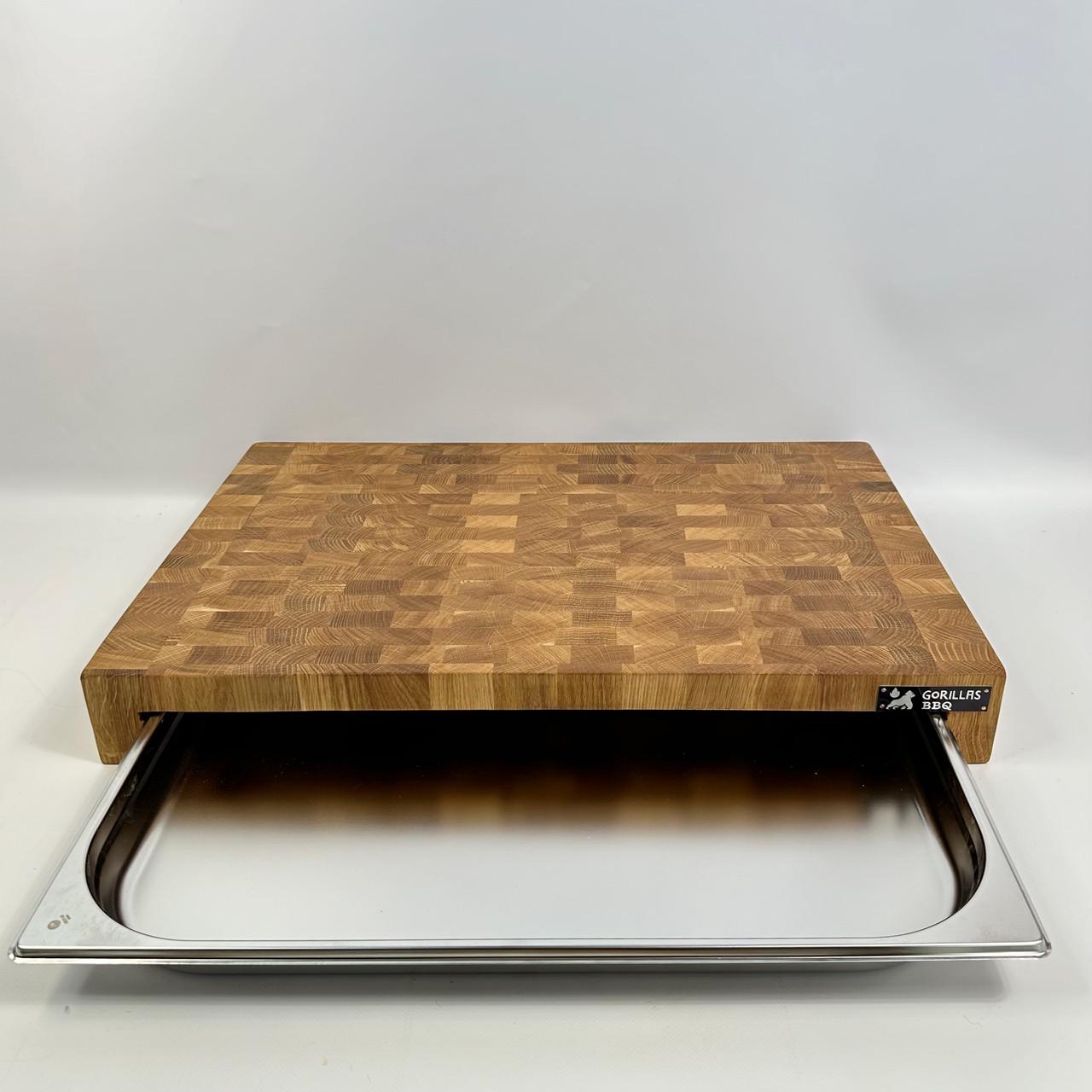 Доска разделочная профессиональная торцевая с гастроемкостью 60х40х7,5 см (DS8) - фото 10 Доска разделочная профессиональная торцевая с гастроемкостью 60х40х7,5 см (DS8) - фото 10