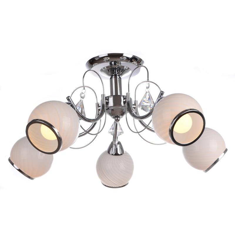 Люстра потолочная классическая Brille LK-214S/5 E14 CH