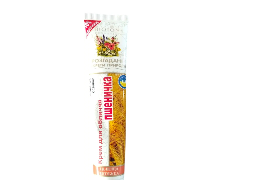 Крем для лица Bioton пшеничка увлажняющий и разглаживающий морщины 44 мл