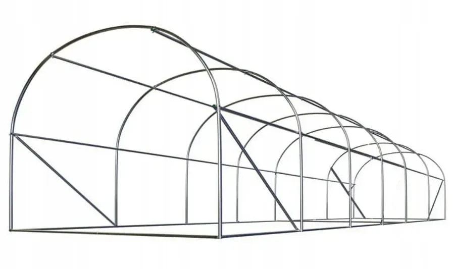 Теплица арочная под пленку с окнами VOLSO POLSKA 6х3х2 м Зеленый - фото 5 Теплица арочная под пленку с окнами VOLSO POLSKA 6х3х2 м Зеленый - фото 5