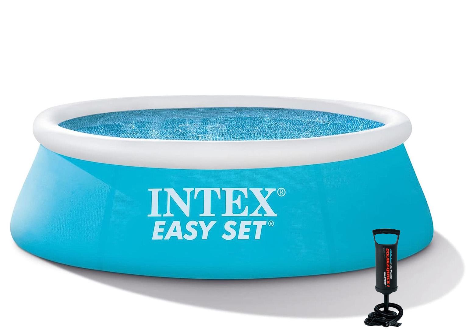 Басейн сімейний Intex Easy Set 28101 з насосом 183х51 (9573403)