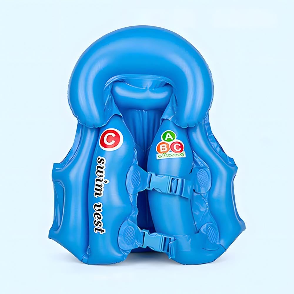 Надувний жилет для плавання для дітей Wave 45 см Блакитний (52-бла-BT-6525-M) - фото 3 Надувний жилет для плавання для дітей Wave 45 см Блакитний (52-бла-BT-6525-M) - фото 3