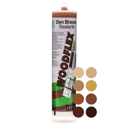 Герметик для дерева акриловий Den Braven Woodflex Soft 300 мл Горіх (12015018) - фото 2 Герметик для дерева акриловий Den Braven Woodflex Soft 300 мл Горіх (12015018) - фото 2