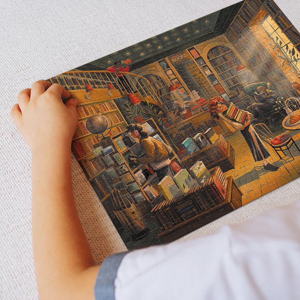 Пазл картонний для дітей та дорослих Dodo Книжковий Магазин 300 деталей - фото 6 Пазл картонний для дітей та дорослих Dodo Книжковий Магазин 300 деталей - фото 6