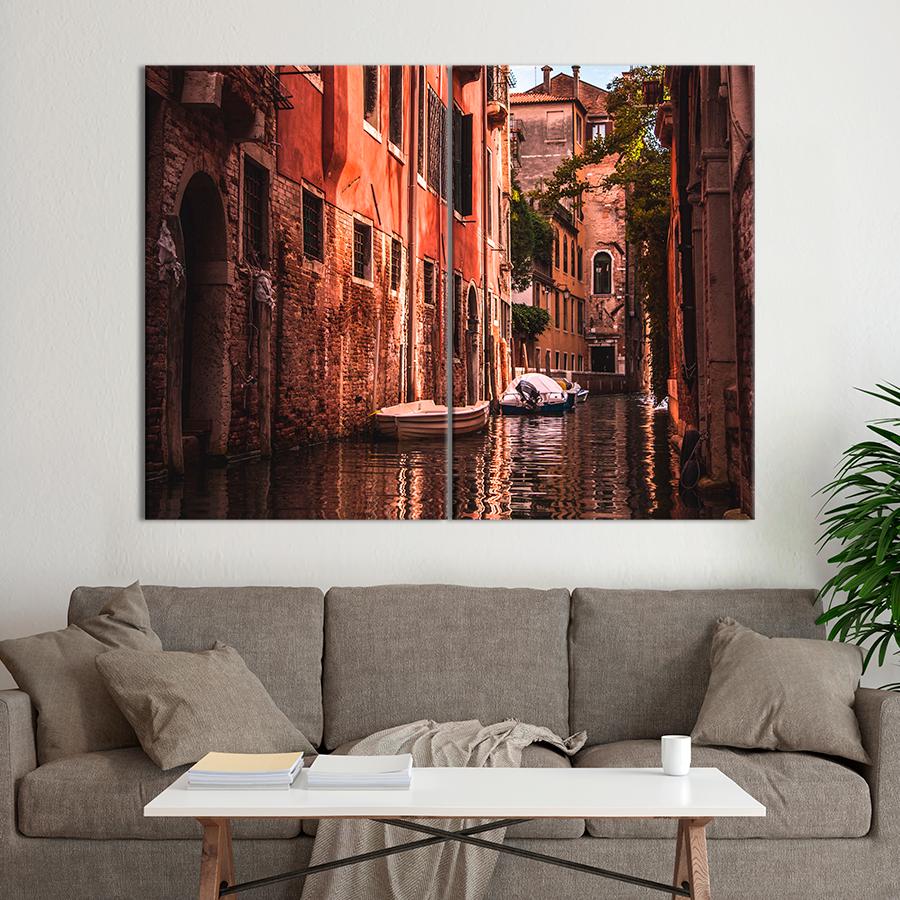 Настенний декор Старинная архитектура Венеции 165x122 см (A638-2)