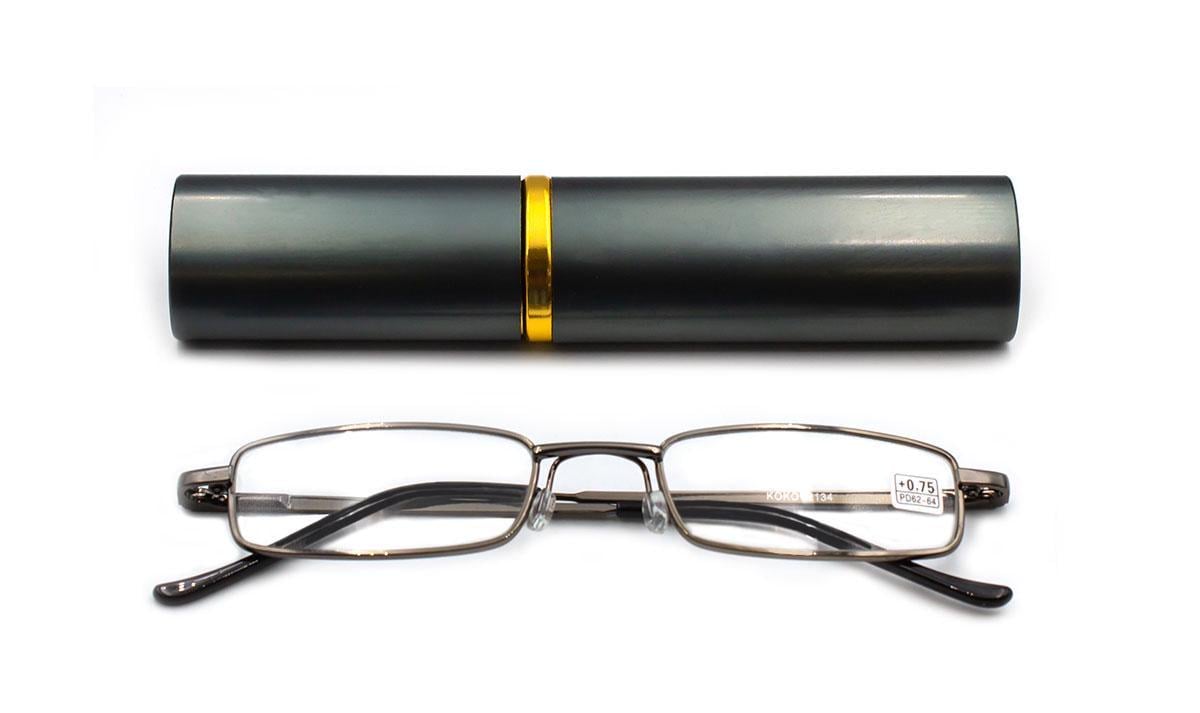 Окуляри Koko 2134 Comfort у футлярі +4,00 Сірий